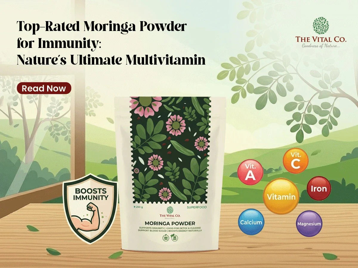 Top-Rated Moringa Powder for Immunity Nature’s Ultimate Multivitamin
