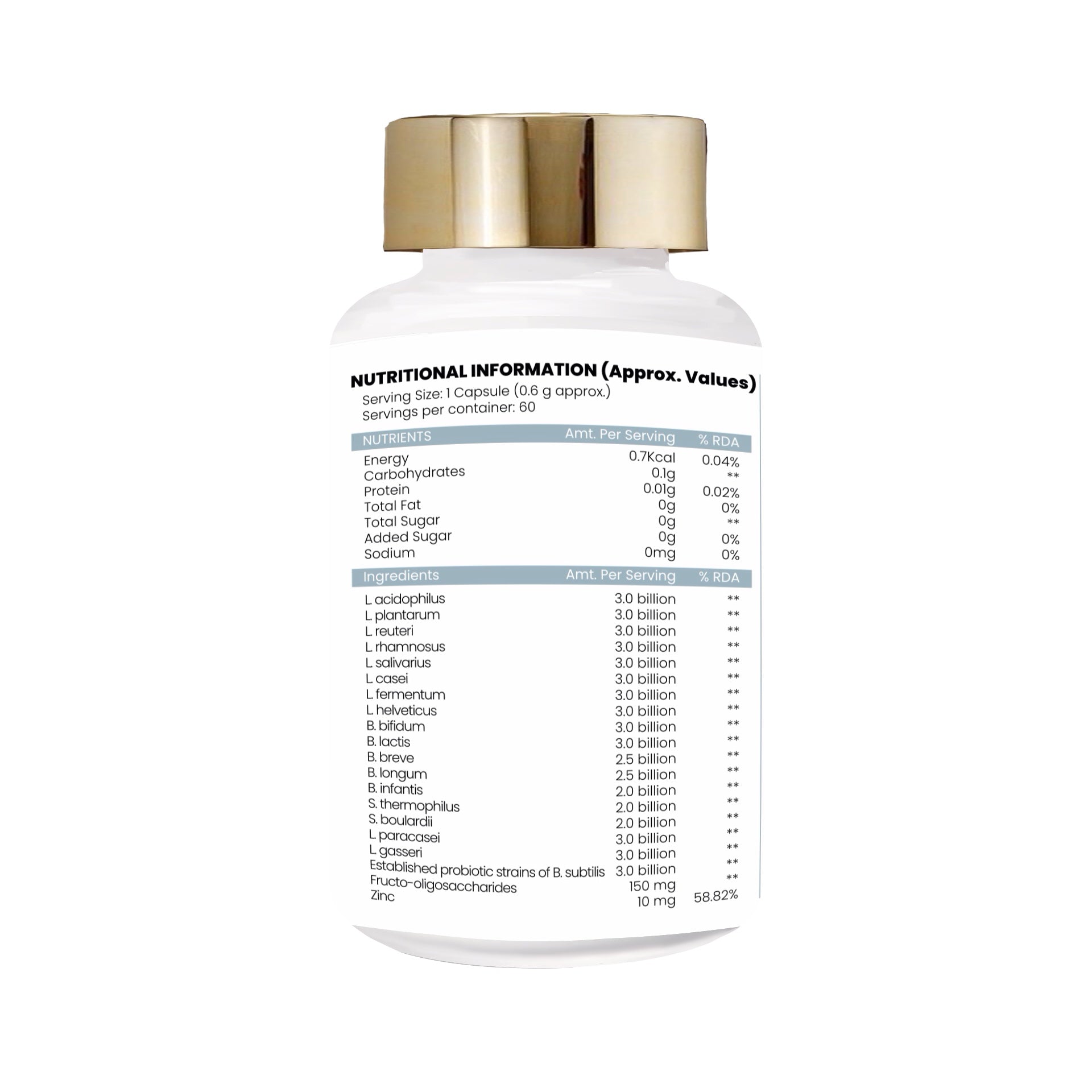 Probiotics 50 Billion CFU Capsules