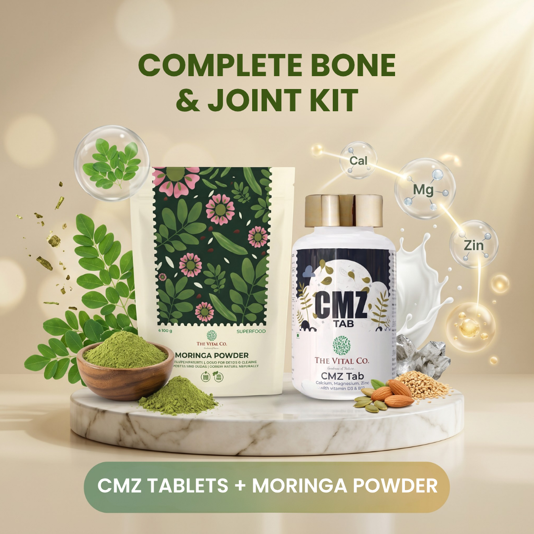 Complete Bone & Joint Kit CMZ Tablets + Moringa Powder