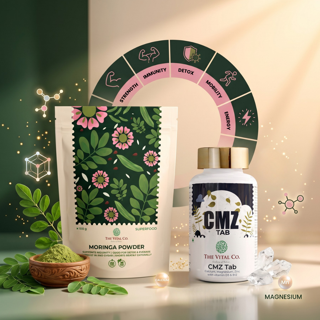Complete Bone & Joint Kit CMZ Tablets + Moringa Powder